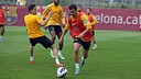 Pedro. Training session PHOTO: MIGUEL RUIZ