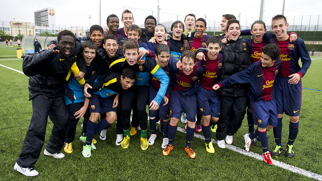 Инфантиль А празднует чемпионство