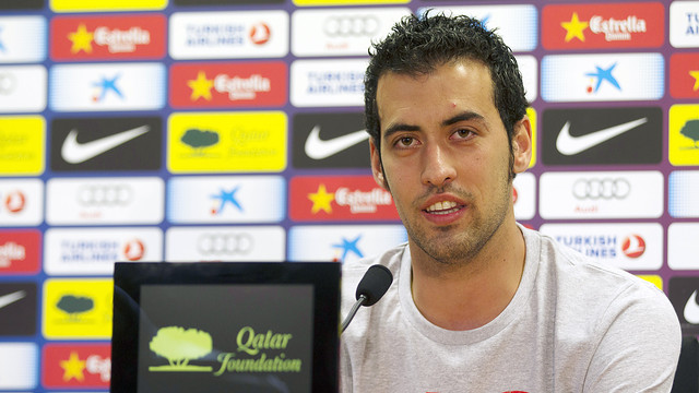 Busquets / PHOTO: MIGUEL RUIZ-FCB