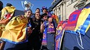 La rúa de los campeones de Liga