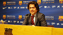 Toni Freixa, mercredi / PHOTO: MIGUEL RUIZ - FCB