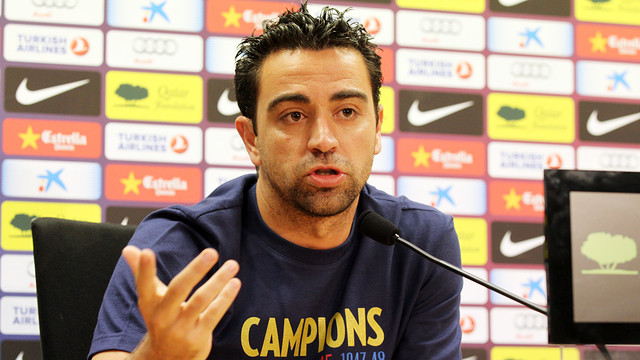 Xavi / PHOTO: MIGUEL RUIZ - FCB