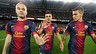 Barça claim the 2012/13 Liga trophy