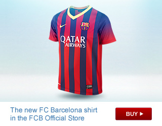 La nova samarreta del FCBarcelona a la FCBotiga