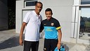 Celebrities who visited FC Barcelona's training sessions