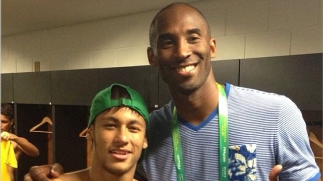 Neymar and Kobe Bryant.