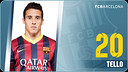 Potret Cristian  Tello Herrera. Nomor punggung 20