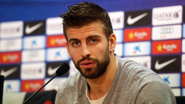 Piqué is confident the team will bounce back / PHOTO: ARXIU FCB