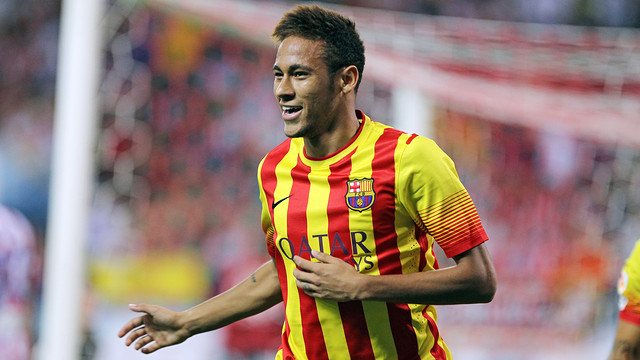 Neymar celebrates a goal / PHOTO: MIGUEL RUIZ-FCB