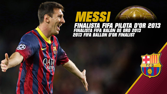 Leo Messi: final three for Ballon d'Or