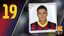 Imatge oficial d'Afellay amb la samarreta del FC Barcelona 