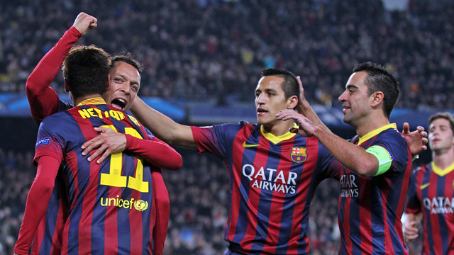 Alegria per un gol. FOTO: MIGUEL RUIZ-FCB. Alegria per un gol. FOTO: MIGUEL RUIZ-FCB.