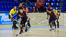 Hard-earned victory for the leaders (6-2) Pablo Álvarez condueix la bola