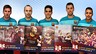 Jogadores e torcedores do Barça, juntos em Valênci
