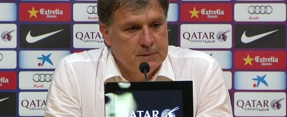 Gerardo 'Tata' Martino [via fcbarcelona.com]