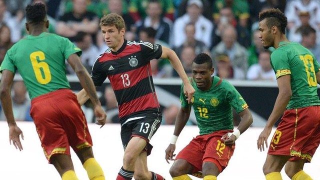 Germany v Cameroon.