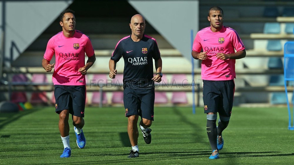 گزارش تصویری از تمرینات بارسلونا(21جولای) 