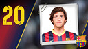 Retrato Sergi Roberto Carnicer. Dorsal 20