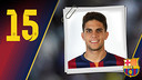 Portrait Marc Bartra Aregall. Number 15