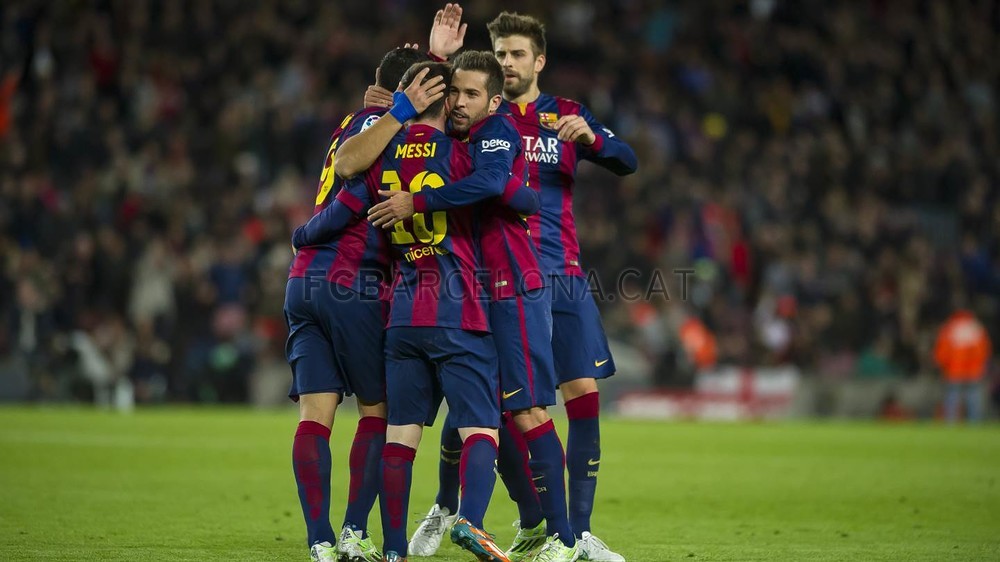 گزارش تصویری : بارسلونا 5 - 1 اسپانیول! 1