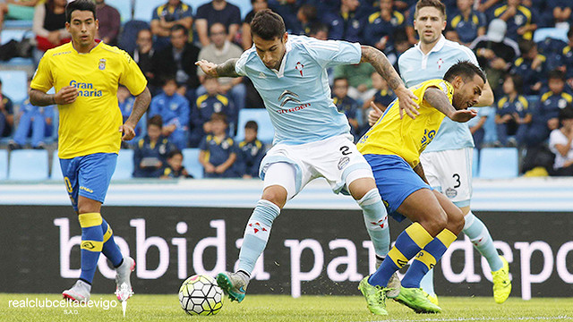 Celta couldn't hold on to an early two-goal lead and drew with Las Palmas on Sunday night. / CELTAVIGO.NET 