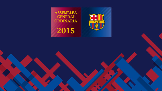 The 2015 Ordinary General Assembly will be held on 25 October. / FCB The 2015 Ordinary General Assembly will be held on 25 October. / FCB