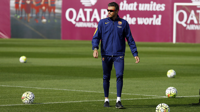 Luis Enrique says Rayo Vallecano will be a tough opponent come Saturday. / MIGUEL RUIZ - FCB