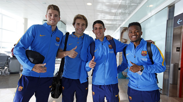 Gumbau, Samper, Aitor and Kaptoum of Barça B are in the squad / MIGUEL RUIZ-FCB