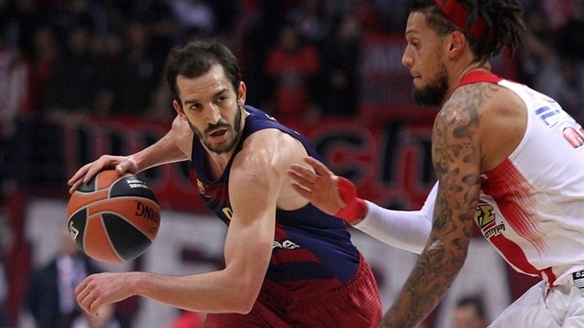 Pau Ribas against Olympiacos / EUROLEAGUE.NET