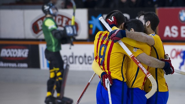 Barça Lassa easily beat Reus on Tuesday night. / VÍCTOR SALGADO - FCB