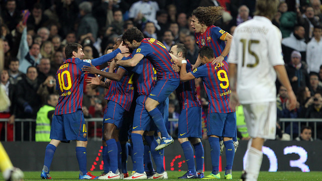 The last time Barça won 2-1 away in the first-leg of a cup tie was against Madrid in 2012 / MIGUEL RUIZ - FCB